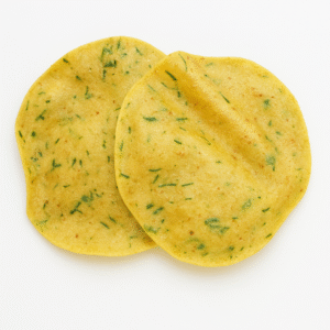 Home Mathaniya Rajasthani Palak Khichiya (राजस्थानी पालक खिचिया)